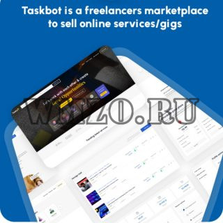 Taskbot v5.3 NULLED - плагин WordPress для торговой площадки фрилансеров