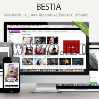Bestia v3.2.0 NULLED - Гибкая адаптивная тема WordPress