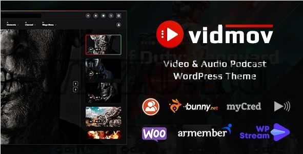 VidMov 1.8.6 NULLED - тема WordPress